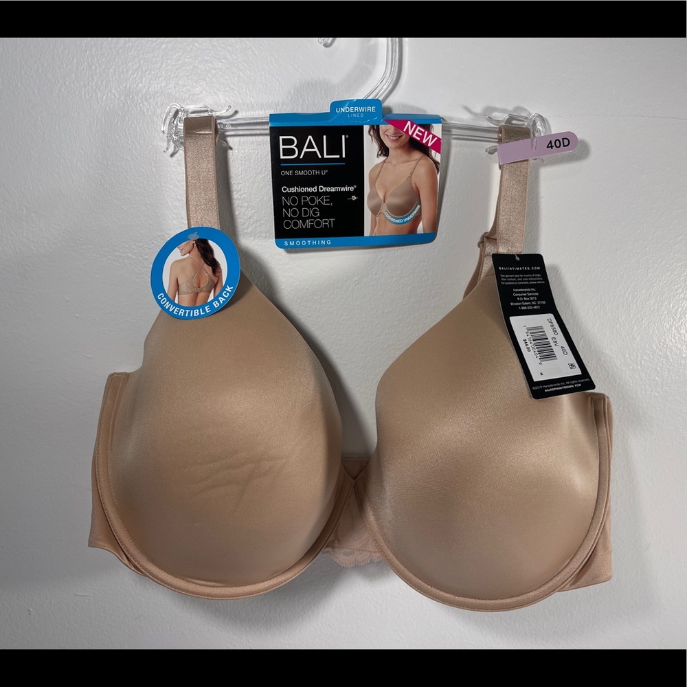 Lot Of 2 NEW BALI Convertible Bra Underwire 40D - Picture 2 of 8